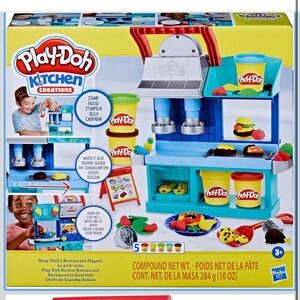 Play-Doh Kitchen Creations Busy Chef's Restaurant Playset